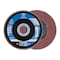 Pferd 4-1/2" x 7/8" A.H. POLIFAN Flap Disc - A SG STEELOX, Aluminum oxide, 80 Grit, Flat 62154 - alternate 1